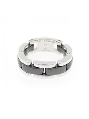 Chanel Ring Ceramic And 18K White Gold #336583C23B